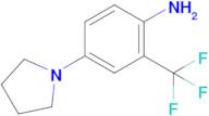 4-(Pyrrolidin-1-yl)-2-(trifluoromethyl)aniline