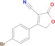 4-(4-Bromophenyl)-2-oxo-2,5-dihydrofuran-3-carbonitrile