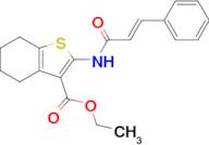 Ethyl 2-cinnamamido-4,5,6,7-tetrahydrobenzo[b]thiophene-3-carboxylate