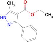 Ethyl 5-methyl-3-phenyl-1H-pyrazole-4-carboxylate