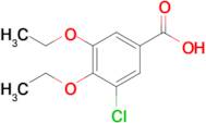 3-Chloro-4,5-diethoxybenzoic acid