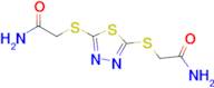 2,2'-((1,3,4-Thiadiazole-2,5-diyl)bis(sulfanediyl))diacetamide