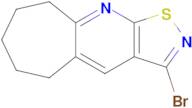 3-Bromo-6,7,8,9-tetrahydro-5H-cyclohepta[b]isothiazolo[4,5-e]pyridine