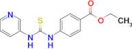 Ethyl 4-(3-(pyridin-3-yl)thioureido)benzoate