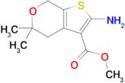 Methyl 2-amino-5,5-dimethyl-4,7-dihydro-5H-thieno[2,3-c]pyran-3-carboxylate