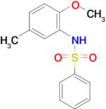 N-(2-methoxy-5-methylphenyl)benzenesulfonamide