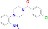 (4-(2-Aminophenyl)piperazin-1-yl)(4-chlorophenyl)methanone