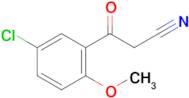 3-(5-Chloro-2-methoxyphenyl)-3-oxopropanenitrile