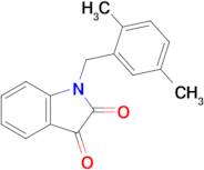 1-(2,5-Dimethylbenzyl)indoline-2,3-dione