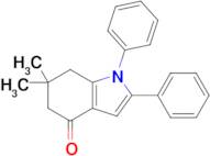 6,6-Dimethyl-1,2-diphenyl-1,5,6,7-tetrahydro-4H-indol-4-one