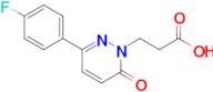 3-(3-(4-Fluorophenyl)-6-oxopyridazin-1(6H)-yl)propanoic acid