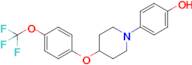 4-(4-(4-(Trifluoromethoxy)phenoxy)piperidin-1-yl)phenol