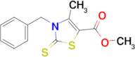 Methyl 3-benzyl-4-methyl-2-thioxo-2,3-dihydrothiazole-5-carboxylate