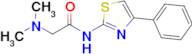 2-(Dimethylamino)-N-(4-phenylthiazol-2-yl)acetamide