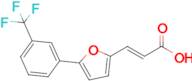 (E)-3-(5-(3-(trifluoromethyl)phenyl)furan-2-yl)acrylic acid