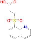 3-(Quinolin-8-ylsulfonyl)propanoic acid