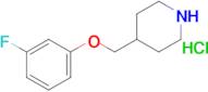 4-((3-Fluorophenoxy)methyl)piperidine hydrochloride