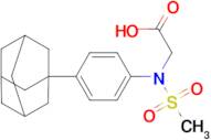 N-(4-(adamantan-1-yl)phenyl)-N-(methylsulfonyl)glycine