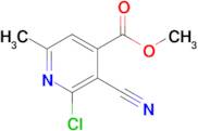 Methyl 2-chloro-3-cyano-6-methylisonicotinate
