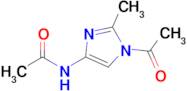 N-(1-acetyl-2-methyl-1H-imidazol-4-yl)acetamide