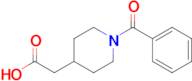 2-(1-Benzoylpiperidin-4-yl)acetic acid