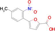 5-(4-Methyl-2-nitrophenyl)furan-2-carboxylic acid