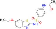 N-(4-(N-(6-ethoxybenzo[d]thiazol-2-yl)sulfamoyl)phenyl)acetamide