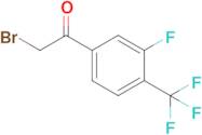 2-Bromo-1-(3-fluoro-4-(trifluoromethyl)phenyl)ethan-1-one