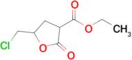 Ethyl 5-(chloromethyl)-2-oxotetrahydrofuran-3-carboxylate
