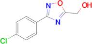 (3-(4-Chlorophenyl)-1,2,4-oxadiazol-5-yl)methanol