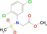 Methyl N-(2,5-dichlorophenyl)-N-(methylsulfonyl)glycinate