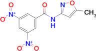 N-(5-methylisoxazol-3-yl)-3,5-dinitrobenzamide