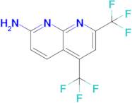 5,7-Bis(trifluoromethyl)-1,8-naphthyridin-2-amine