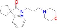 N-(3-morpholinopropyl)-1-phenylcyclopentane-1-carboxamide