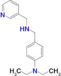 N,N-diethyl-4-(((pyridin-3-ylmethyl)amino)methyl)aniline