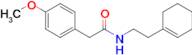 N-(2-(cyclohex-1-en-1-yl)ethyl)-2-(4-methoxyphenyl)acetamide