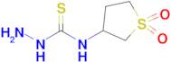 N-(1,1-dioxidotetrahydrothiophen-3-yl)hydrazinecarbothioamide