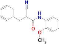 2-Cyano-N-(2-methoxyphenyl)-3-phenylpropanamide