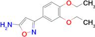 3-(3,4-Diethoxyphenyl)isoxazol-5-amine