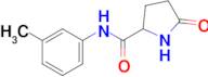 5-Oxo-N-(m-tolyl)pyrrolidine-2-carboxamide