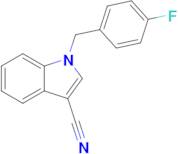 1-(4-Fluorobenzyl)-1H-indole-3-carbonitrile