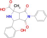 3-(2-Hydroxyphenyl)-1-methyl-4,6-dioxo-5-phenyloctahydropyrrolo[3,4-c]pyrrole-1-carboxylic acid