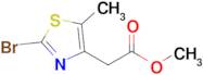 Methyl 2-(2-bromo-5-methylthiazol-4-yl)acetate