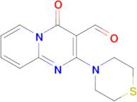 4-Oxo-2-thiomorpholino-4H-pyrido[1,2-a]pyrimidine-3-carbaldehyde