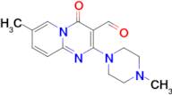 7-Methyl-2-(4-methylpiperazin-1-yl)-4-oxo-4H-pyrido[1,2-a]pyrimidine-3-carbaldehyde