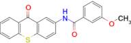 3-Methoxy-N-(9-oxo-9H-thioxanthen-2-yl)benzamide