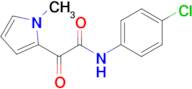 N-(4-chlorophenyl)-2-(1-methyl-1H-pyrrol-2-yl)-2-oxoacetamide