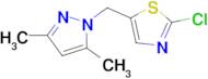 2-Chloro-5-((3,5-dimethyl-1H-pyrazol-1-yl)methyl)thiazole