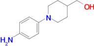 (1-(4-Aminophenyl)piperidin-4-yl)methanol