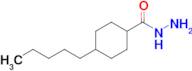 4-Pentylcyclohexane-1-carbohydrazide